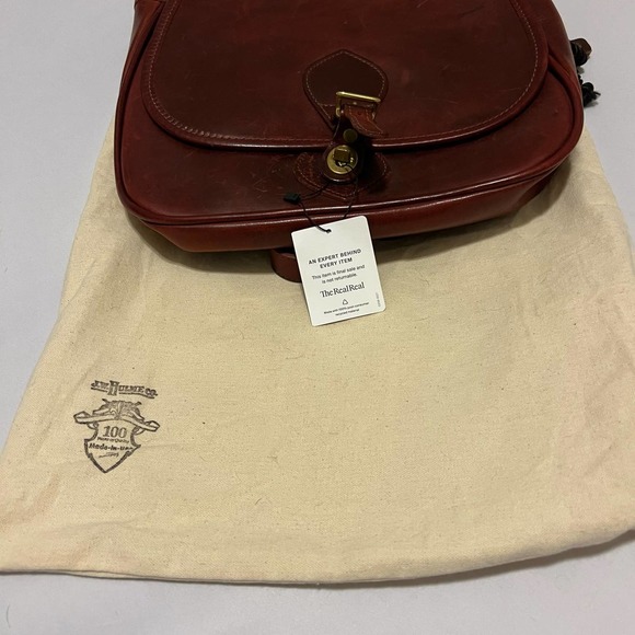 Elegant Brown Leather Satchel main image 8